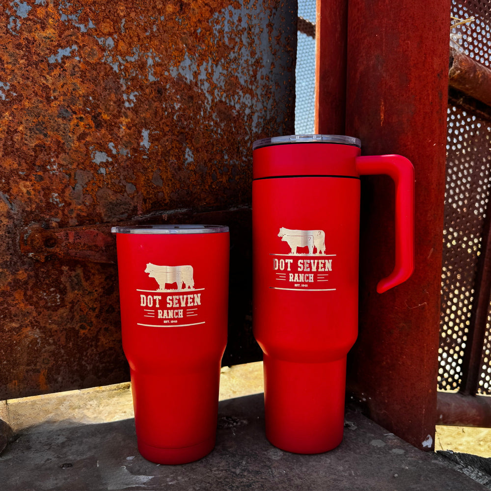 Dot Seven Ranch Tumblers