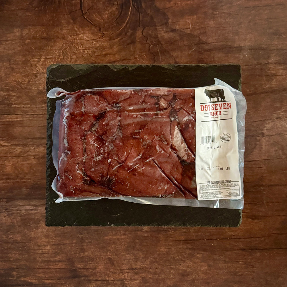 Dot Seven Beef Liver Sliced