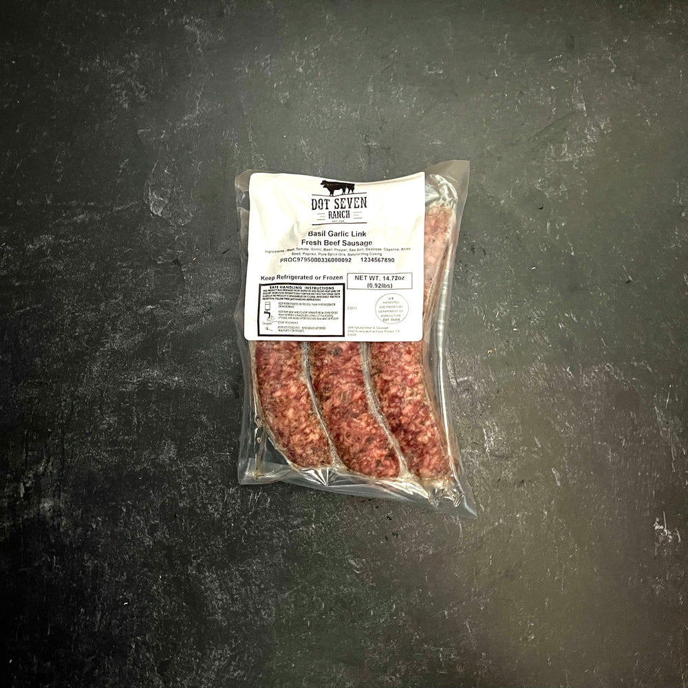 Dot Seven Garlic Basil Sausage